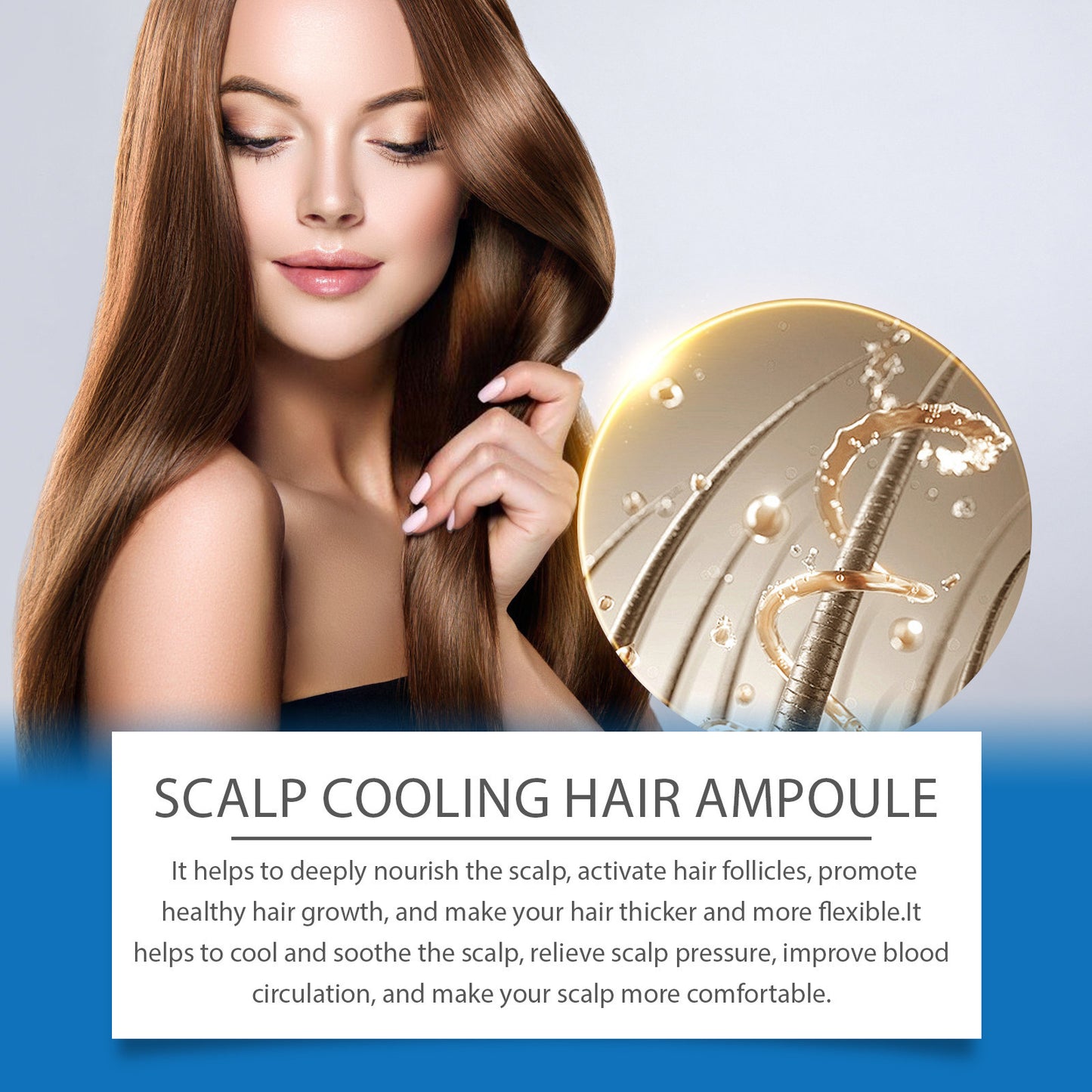Rosemary Hair Growth Serum Hair Roller Ball Essence