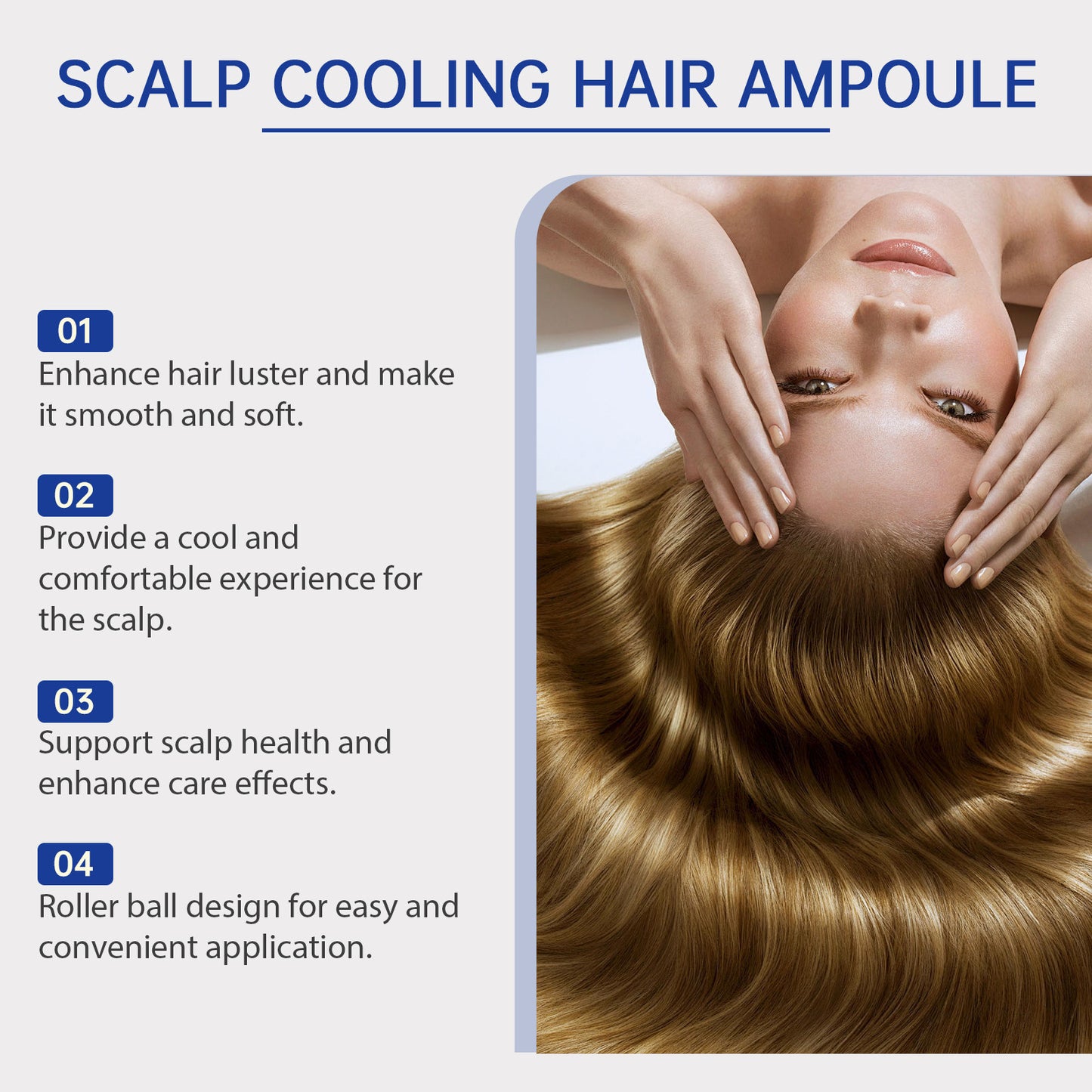 Rosemary Hair Growth Serum Hair Roller Ball Essence